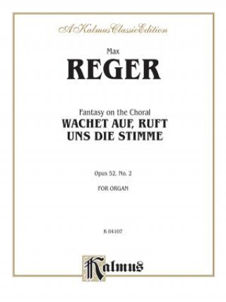 Kniha Fantasy, Op. 52, No. 2: Sheet Max Reger