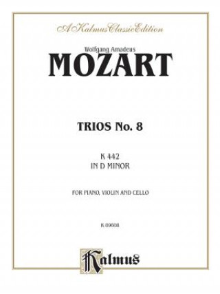 Książka Trio No. 8 in D Minor, K. 442 Wolfgang Mozart