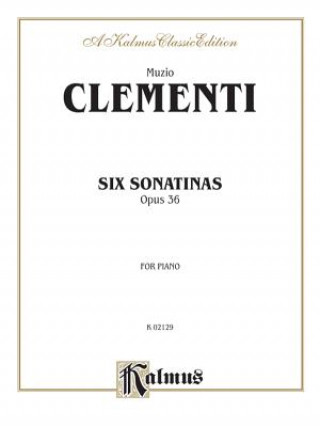 Книга Six Sonatinas, Op. 36 Muzio Clementi