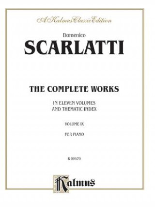 Carte The Complete Works, Vol 9 Domenico Scarlatti