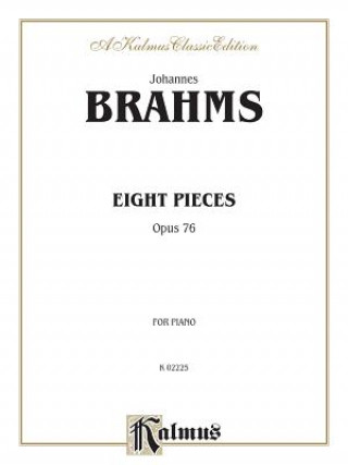 Carte Eight Pieces, Op. 76 Johannes Brahms