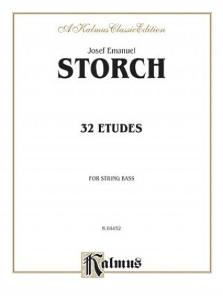 Kniha Thirty-Two Etudes, Vol 2 Josef Storch