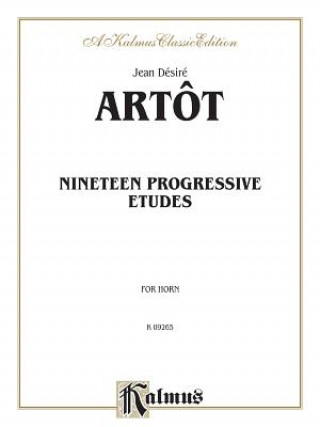 Carte Nineteen Progressive Etudes Jean Artot