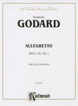 Buch Allegretto for Flute and Piano, Op. 116: Part(s) Benjamin Godard