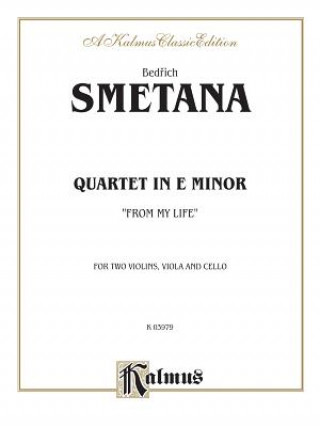Kniha Quartet "From My Life" Bedrich Smetana