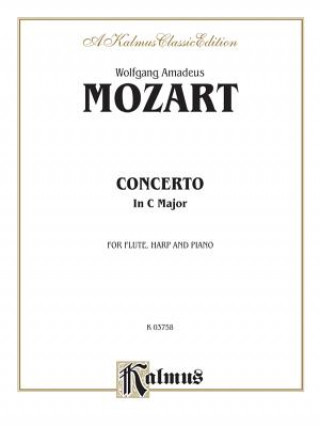 Kniha Concerto for Flute and Harp, K. 299 (C Major) (Orch.): Part(s) Wolfgang Mozart