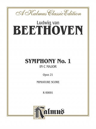 Book Symphony No. 1, Op. 21: Miniature Score, Miniature Score Ludwig van Beethoven