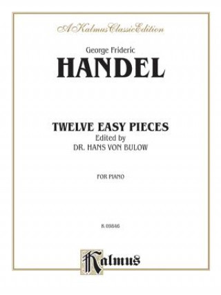 Carte Twelve Easy Pieces George Handel