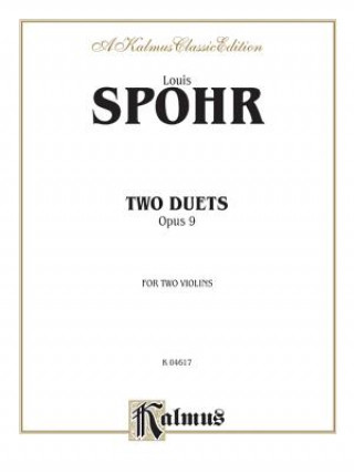 Carte Two Duets, Op. 9 Louis Spohr