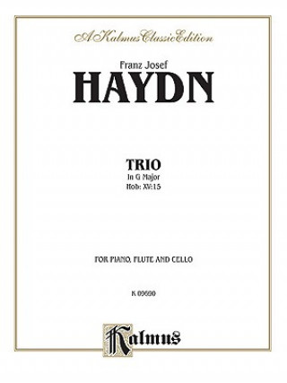 Kniha Trio in G Major Franz Haydn