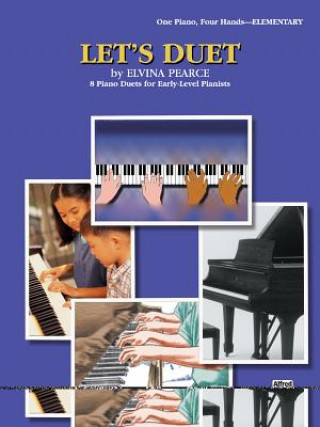 Carte Let's Duet: 8 Piano Duets for Early-Level Pianists Elvina Pearce