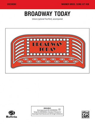 Buch Broadway Today: Song Kit #30 Ruth Elaine Schram