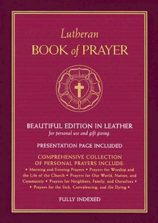 Kniha Lutheran Book of Prayer Concordia Publishing House