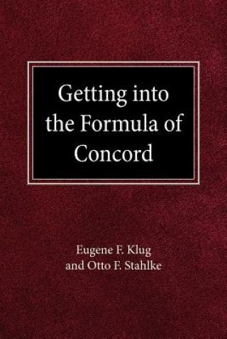 Knjiga Getting Into Formula of Concord Klug F. Eugene