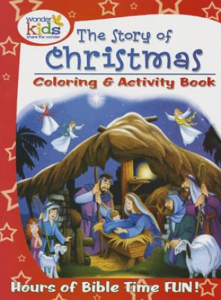 Carte The Story of Christmas Coloring and Activity Book Concordia Publishing House
