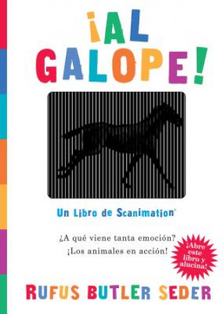 Kniha Al Galope!: Un Libro de Scanimation Rufus Butler Seder