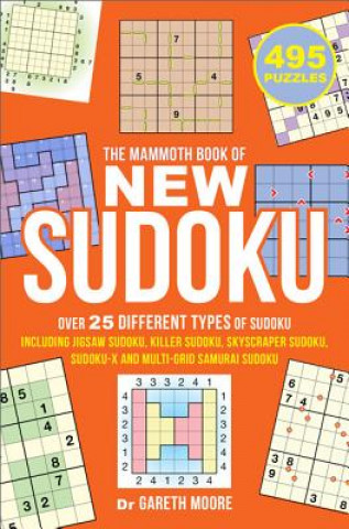Carte The Mammoth Book of New Sudoku Gareth Moore