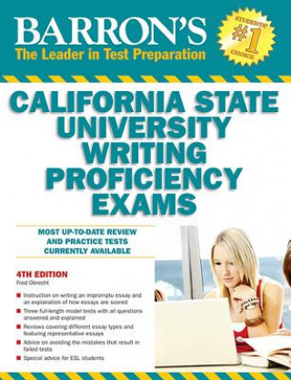 Kniha Barron's California State University Writing Proficiency Exams Fred Obrecht