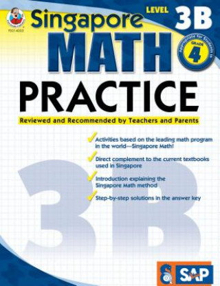 Könyv Singapore Math Practice Level 3B, Grade 4 Frank Schaffer Publications