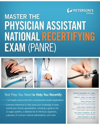 Carte Master the Physician Assistant National Recertifying Exam (PANRE) Peterson's