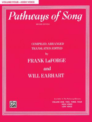 Könyv Pathways of Song, Vol 4: High Voice Frank LaForge