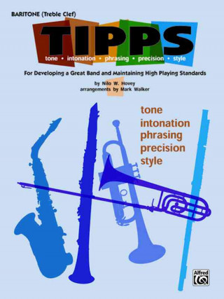 Kniha T-I-P-P-S for Band: Baritone (T.C.) Nilo Hovey