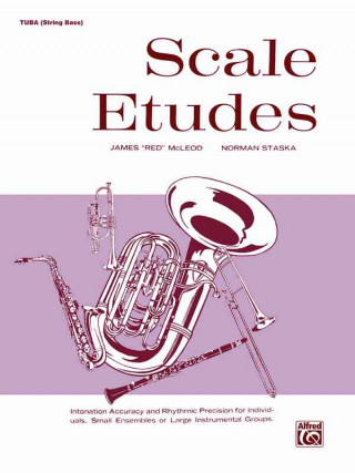 Książka Scale Etudes: Tuba (String Bass) James McLeod