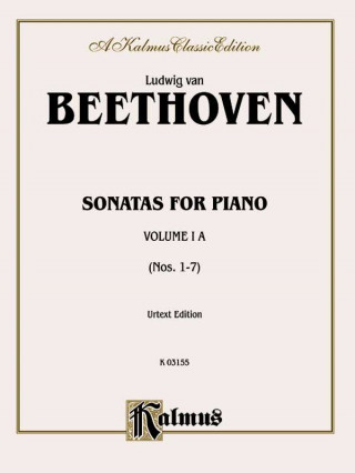 Kniha Sonatas (Urtext), Vol 1a Ludwig van Beethoven