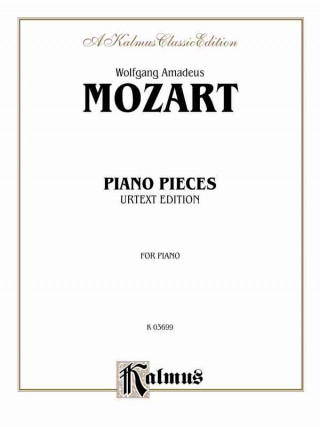 Könyv Various Pieces Wolfgang Mozart