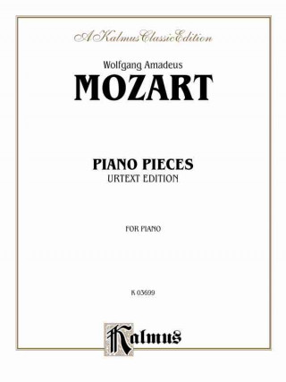 Knjiga Various Pieces Wolfgang Mozart