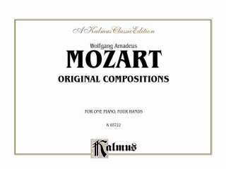 Kniha Original Compositions for Four Hands Wolfgang Mozart