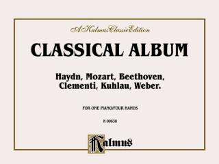 Book Classical Album: Haydn, Mozart, Beethoven, Clementi, Kuhlau, Weber Alfred Publishing