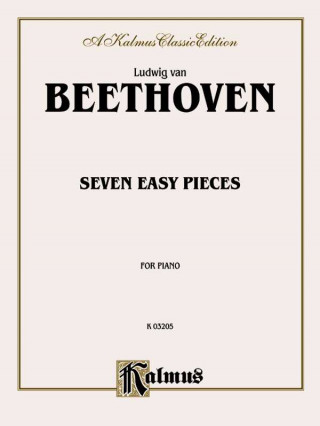 Könyv Seven Easy Pieces Ludwig van Beethoven