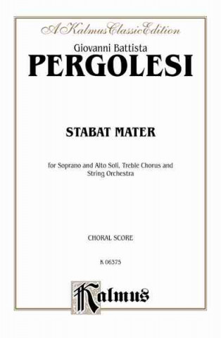 Carte Stabat Mater: Sa with Sa Soli (Orch.) (Latin Language Edition) Giovanni Pergolesi