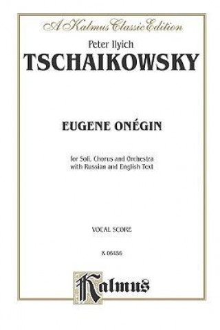Knjiga EUGENE ONEGIN OP24 Peter Tchaikovsky
