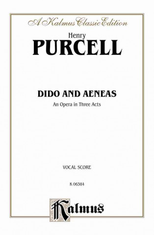 Książka Dido and Aeneas: Vocal Score (English Language Edition), Score Henry Purcell