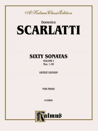 Könyv Sixty Sonatas (Urtext), Vol 1: Nos. 1-30 Domenico Scarlatti