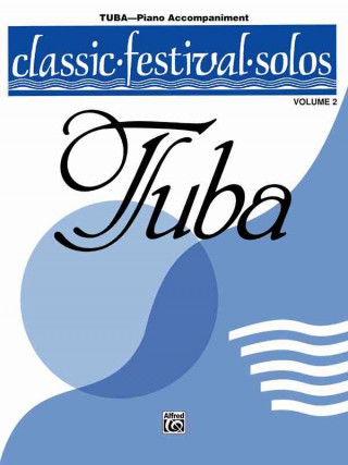 Książka Classic Festival Solos (Tuba), Vol 2: Piano Acc. Alfred Publishing