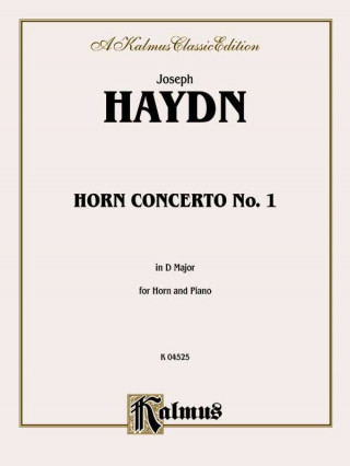 Kniha Horn Concerto No. 1 in D Major (Orch.): Part(s) Franz Haydn