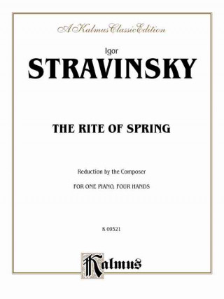 Könyv Rite of Spring Igor Stravinsky