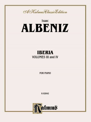 Libro Iberia, Vol 3 & 4 Isaac Alb'niz