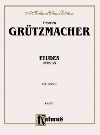 Книга Etudes, Op. 38 Friedrich Grtzmacher