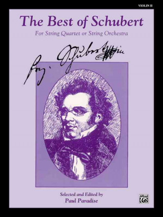 Book The Best of Schubert: 2nd Violin Paul Paradise