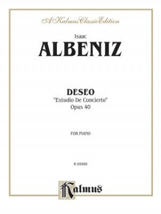 Carte Deseo (Estudio de Concierto) Isaac Alb'niz