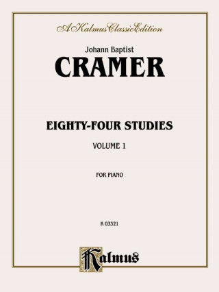 Carte Eighty-Four Studies, Vol 1 Johann Cramer