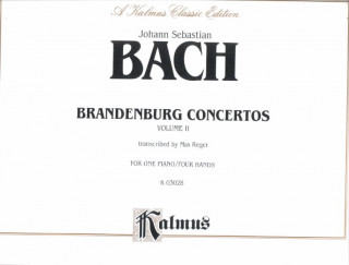 Kniha Brandenburg Concertos, Vol 2 Johann Bach