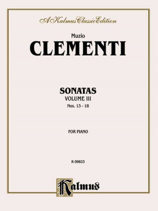 Książka Piano Sonatas, Vol 3 Muzio Clementi