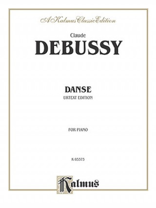 Książka Danse Claude Debussy