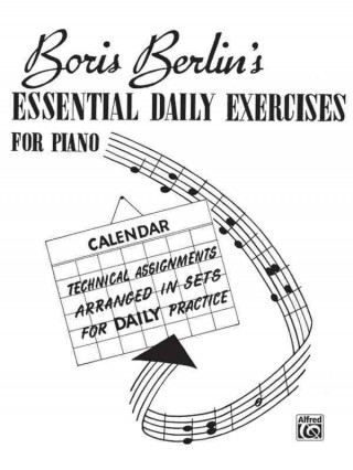 Könyv Boris Berlin's Essential Daily Exercises for Piano Boris Berlin
