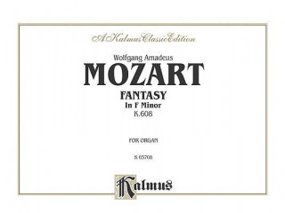 Buch Fantasy, K. 608: Sheet Wolfgang Mozart